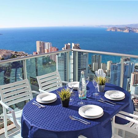 High Rise Apartment On The 39Th Floor With Private Terrace And Sea Views بينايدورم المظهر الخارجي الصورة