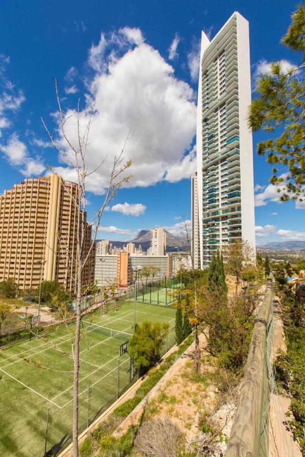 High Rise Apartment On The 39Th Floor With Private Terrace And Sea Views بينايدورم المظهر الخارجي الصورة