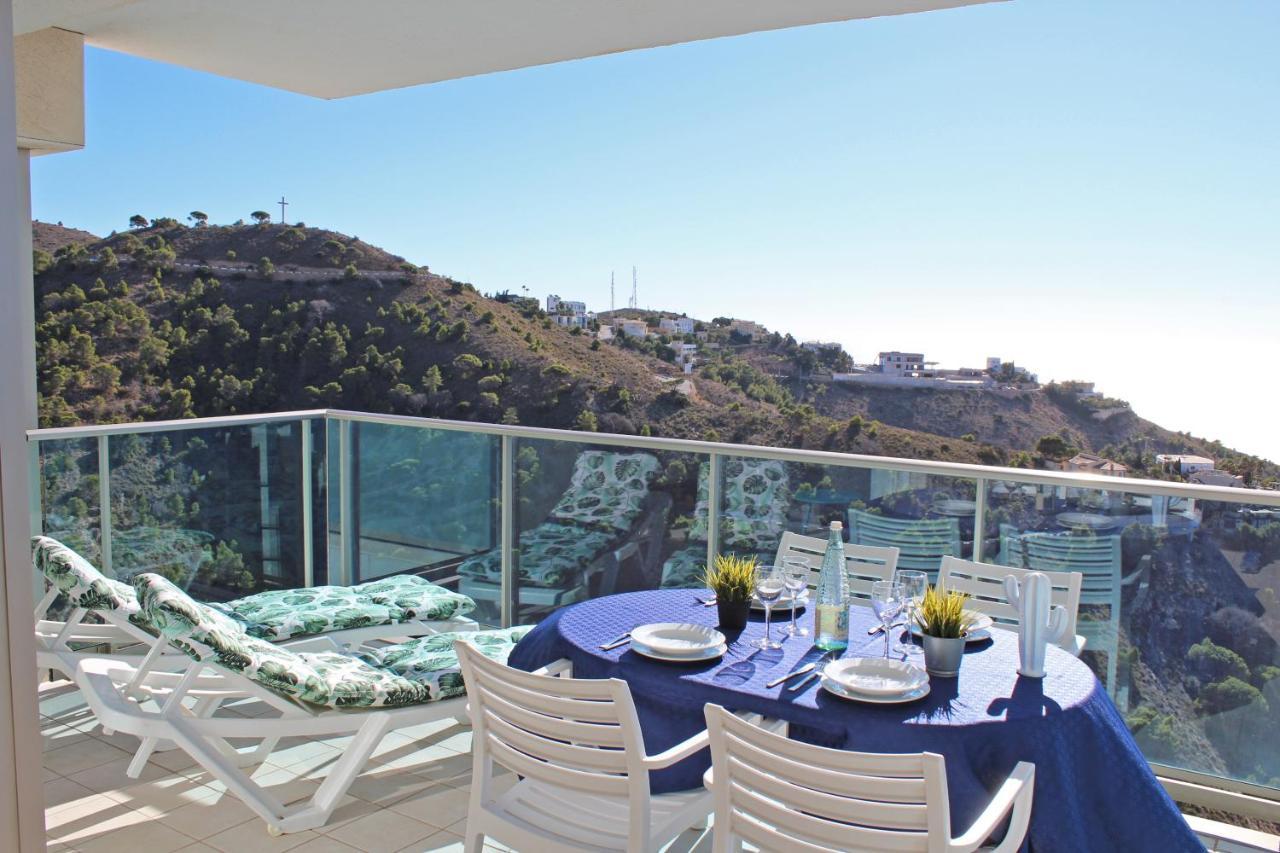 High Rise Apartment On The 39Th Floor With Private Terrace And Sea Views بينايدورم المظهر الخارجي الصورة